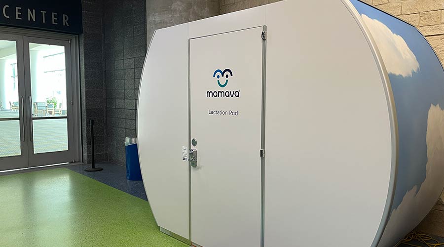 Mamava Breast Feeding Pod at Hilliard Arena