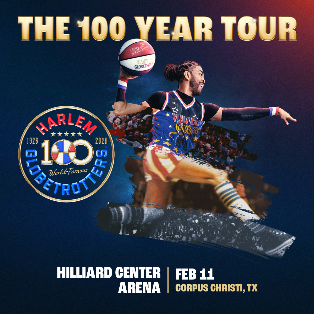 Harlem Globetrotters – 100 Year Tour 