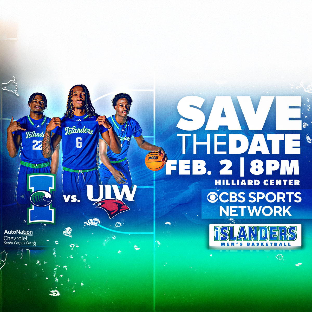 TAMUCC Men’s Basketball vs. UIW 